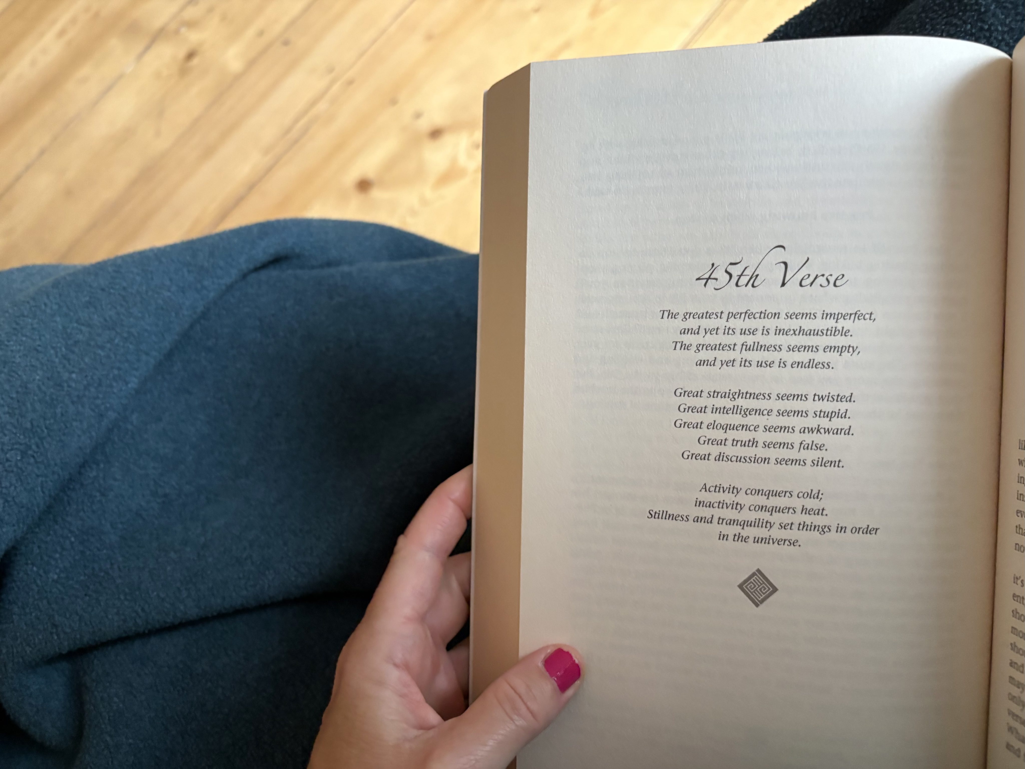 Tao-Vers zum Tagesmotto machen